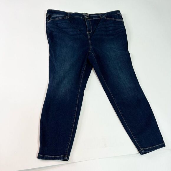 Torrid Jeans Women's 22 Midfit Super Skinny Soft 5 Pocket Style Slim Legs - Picture 1 of 10